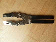 WMF Schraubdeckelöffner mit schwarzem Griff Vintage / Metall