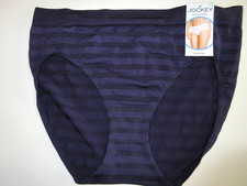 Jockey  HIPSTER Underwear Panties Purple Nylon 1307 Matte  Shine Women  8/XL