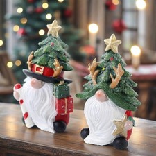 Christmas Decorations Santa Gnomes Indoor Tabletop Xmas Winter Gift