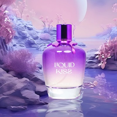 LIQUID KISS Eau De Parfum Spray for Women 3.4oz Floral Fruity Sweet Scent