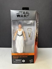 Star Wars Black Series 6  Princess Leia Organa  Yavin 4  NIB SEALED