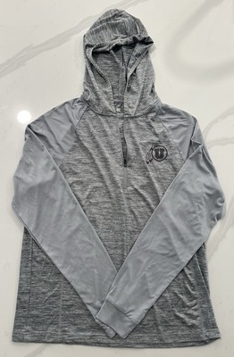 Colosseum Utah Utes Long Sleeve 1/4 Zip Hooded Pullover Men s Medium (DD 458)