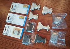 Serial Adapter Lot of 12: DB9 to DB25 qty 7 , DB9 to DB9 3 , DB9 to Other 2 