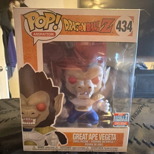 Funko Pop! Vinyl Dragon Ball Z Great Ape Vegeta 434 Fall Convention Exclusive