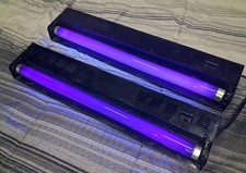 Vintage 18 Inch Black Light Lights Of America Lot Of 2 Working Smoke-free Home