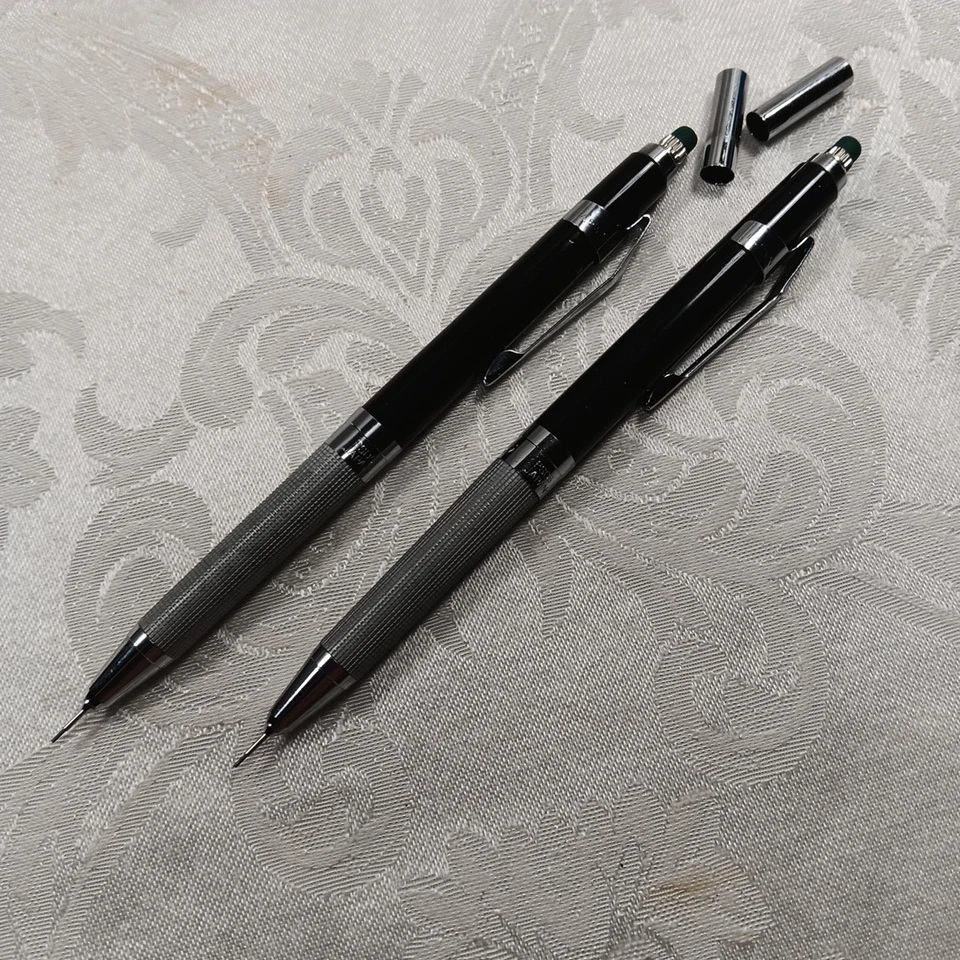 Lote de 2 Lápices Mecánicos Pentel PSD5 0,5 mm ¡Excelente Estado Coleccionistas! Foto 2 de 4