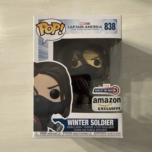 Funko Pop! Vinyl Marvel Captain America Winter Soldier #838 Amazon 2021