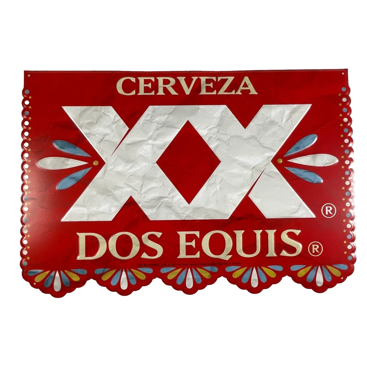 DOS Equis Sign Indiana OTHER Collectible Beer Signs & Tins for