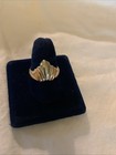 14k Gold Ring Yellow, Rose & White Gold No Stones — photo 1