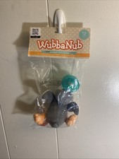 Wubbanub Infant Penguin Pacifier 0-6 Months Plush Brand New Sealed older package
