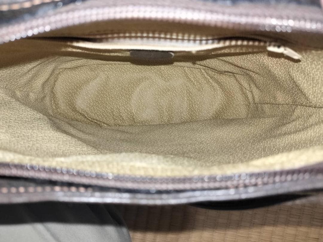 GUCCI Pre-Owned Old Shoulder Bag Gg Pattern Pvc — image 4