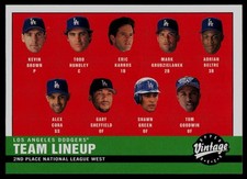 2001 Upper Deck Vintage #241 Los Angeles Dodgers Los Angeles Dodgers