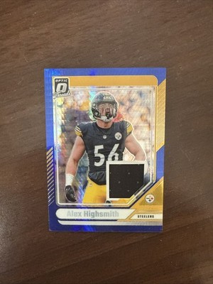 2024 Donruss Optic Alex Highsmith Blue Hyper Threads #DBT-AHH Steelers