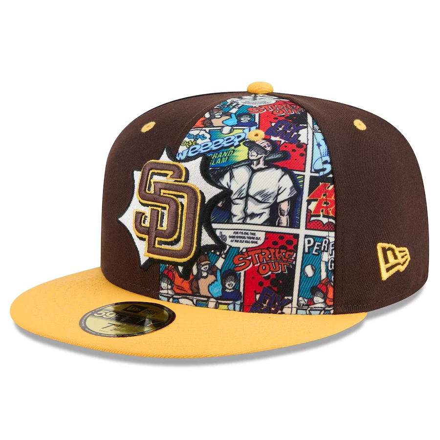 New Era 7 1/4 Size San Diego Padres MLB Fan Apparel & Souvenirs