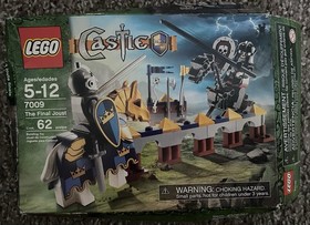 Lego Castle 7009 The Final Joust; Misprinted Horse Cover Plus Regular Cover Read