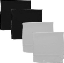 Motique Accessories Solid Color Bandana - Set of 4