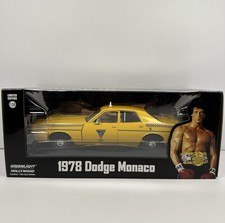 GreenLight Hollywood Rocky III 1978 Dodge Monaco 1:24 Diecast Limited