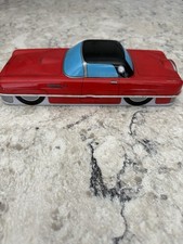 Vintage Tin Pencil Case Of A 1955-1956 Ford Thunderbird