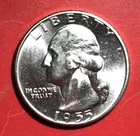 1955 Choice Uncirculated US Washington SILVER Quarter! "Philadelphia" Mint!