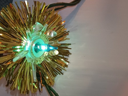 Vintage 20 GE Merry Midget Tinsel Working Christmas String Lights in Box - Picture 3 of 15