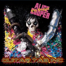 Alice Cooper Digital Guitar  Bass Tab HEY STOOPID PDF Lessons on Disc