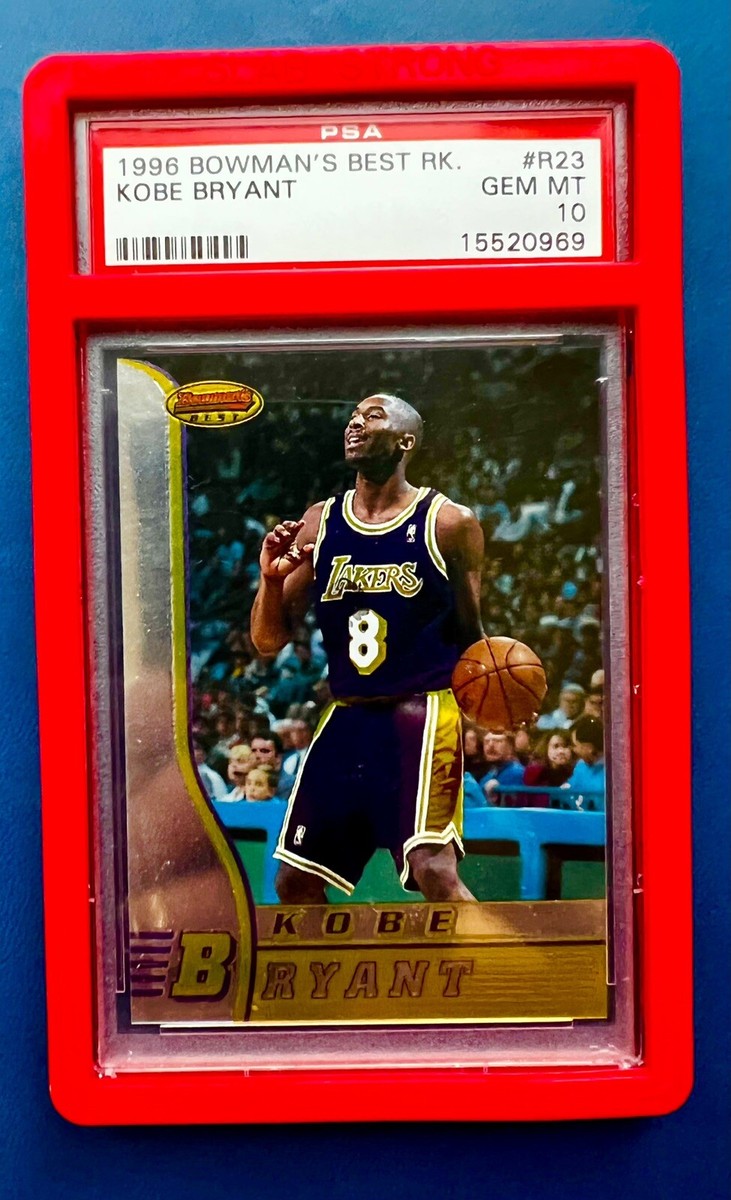 1996 Kobe Bryant PSA 10 Topps Bowman