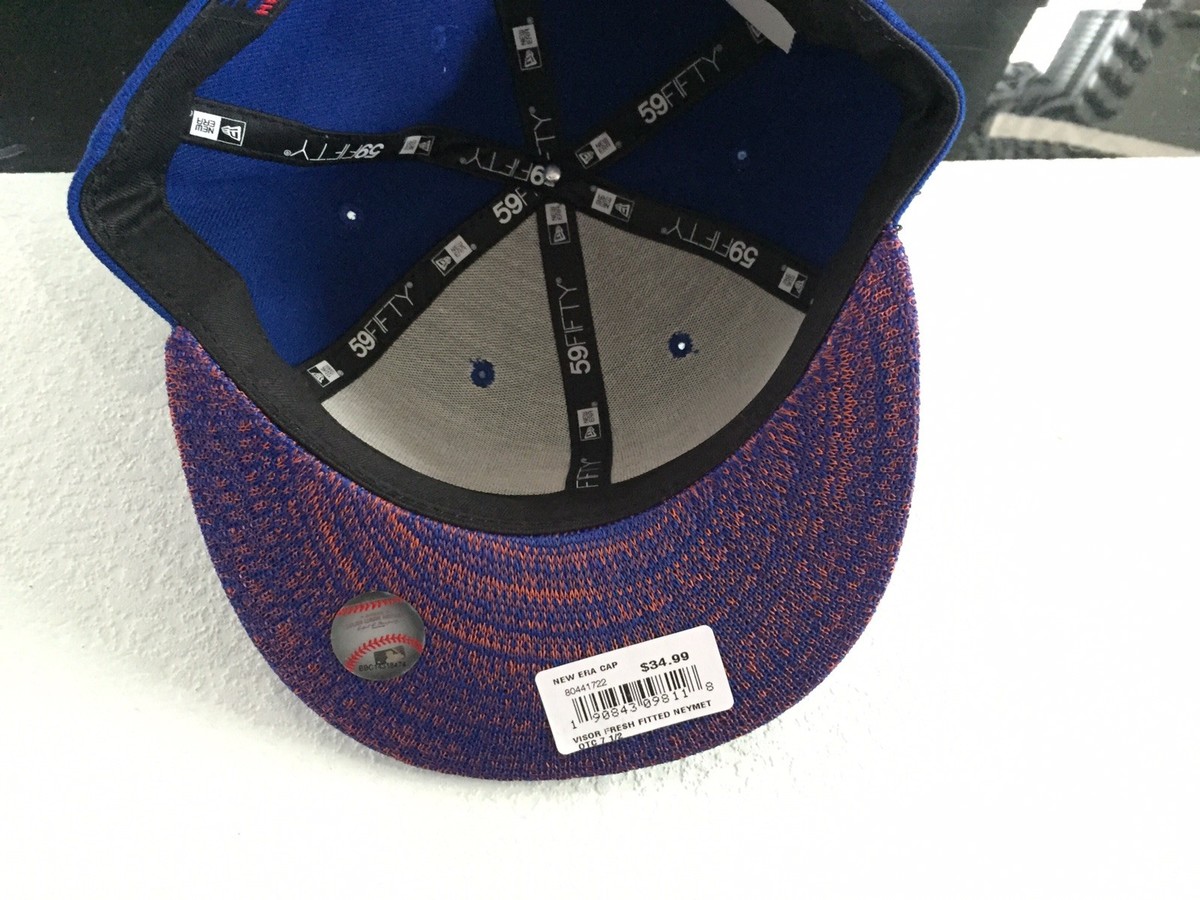 Special Edition Brim NY Mets New Era 59Fifty Fitted Hat Orange