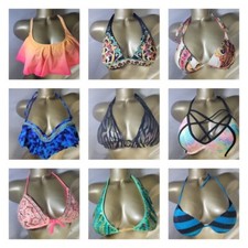 VICTORIAS SECRET BIKINI TOP SMALL PUSHUP HALTER VARIOUS STYLES/1