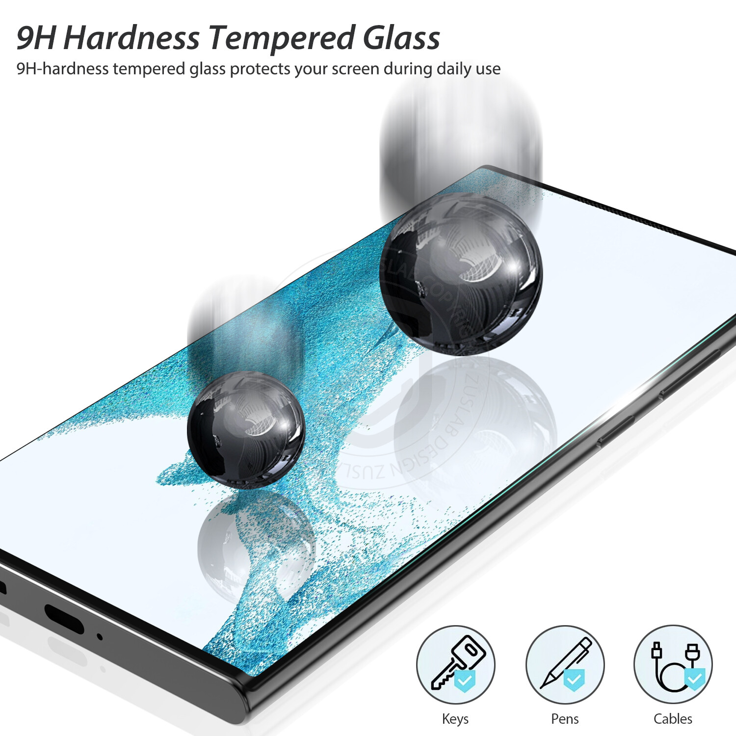 For Samsung Galaxy S23 S22 S21 S20 FE Ultra Plus Privacy Glass Screen Protector - Picture 7 of 50