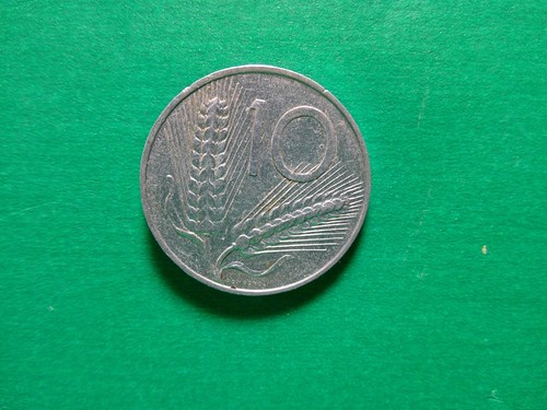 1952 Italy 10 Lire Coin - Picture 2 of 2