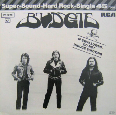Budgie    If Swallowed, Do Not Induce Vomiting EP NM