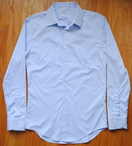 Ministry-of-Supply-The-Archive-Slim-Fit-Oxford-Shirt-in-Blue-Pinstripe-Size-XS