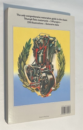 TRIUMPH TWIN RESTORATION By Roy H. Bacon VERy GOOD - Picture 2 of 2