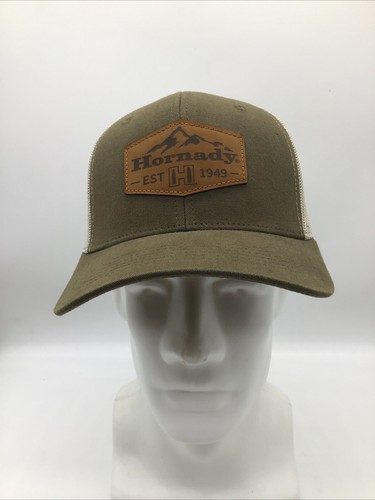 Hornady Men’s Sage Embossed Mountain Breathable SnapBack Hat - 10140 NWT
