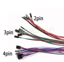 1/2/5/10PCS NEW 70cm 2Pin/3Pin/4Pin Female To Female Jumper Dupont Cable M8