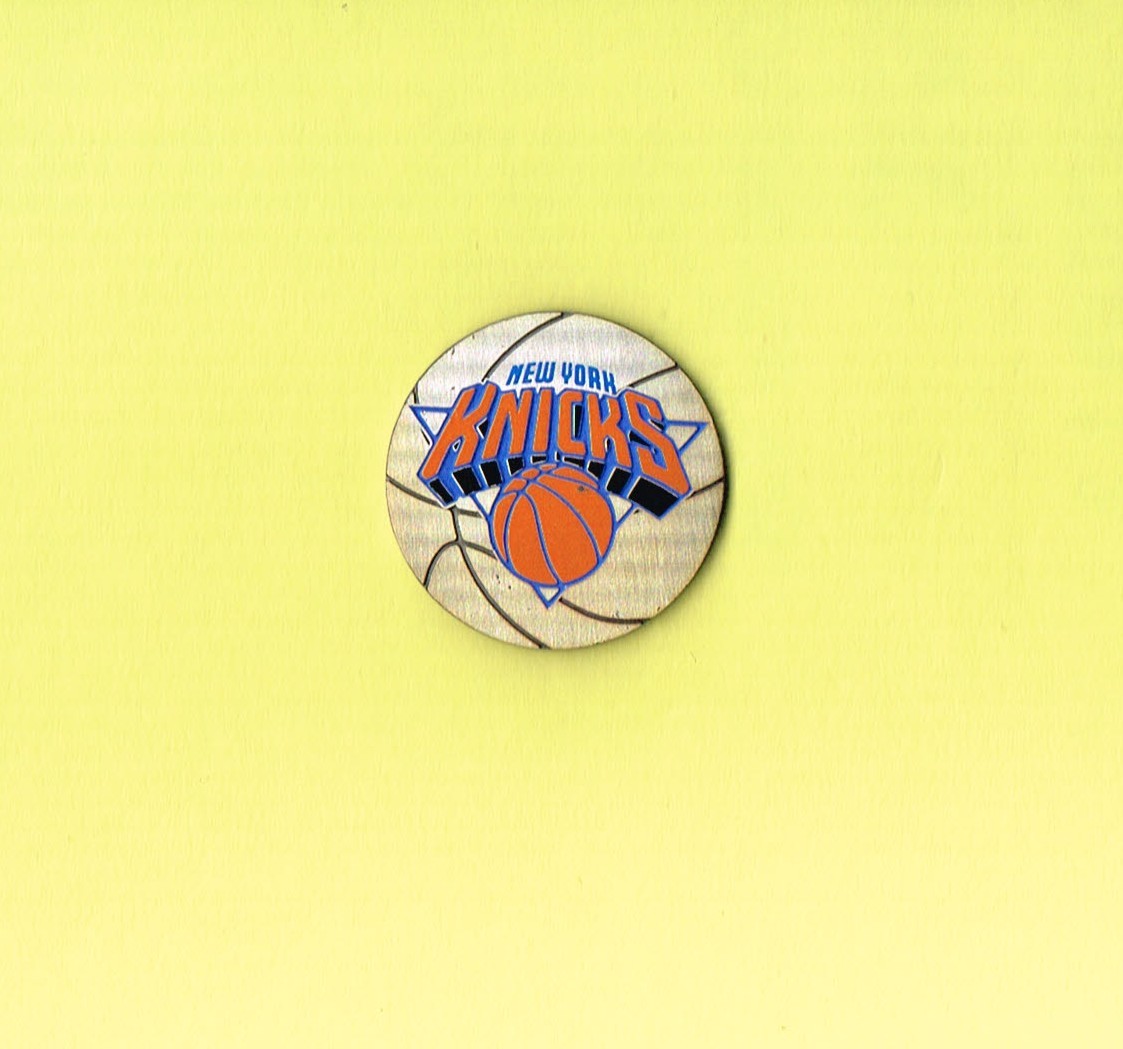 New York Knicks Circular Logo NBA Basketball Lapel Hat Pin