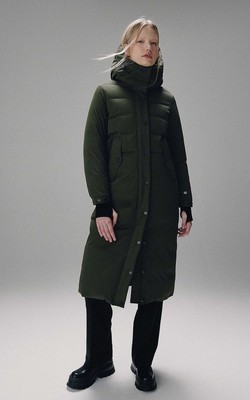 Soia & Kyo Vero Water Resistant 700 Fill Power Down Long Parka Size:XS $795 NWT
