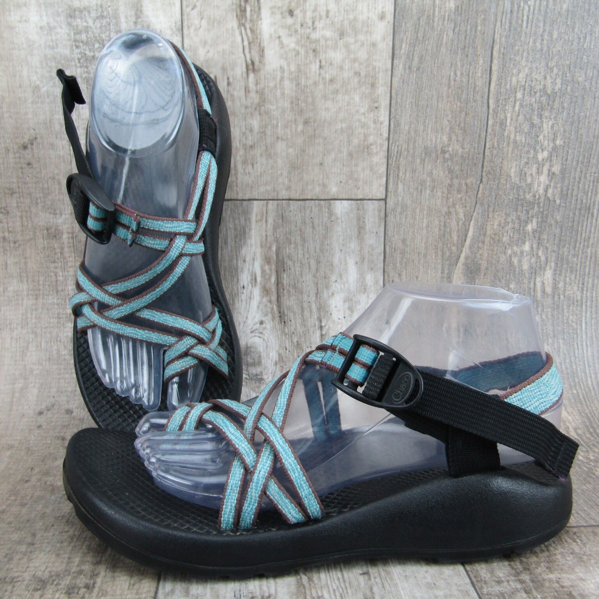 その他 SHOPP Chaco ZX2 Yampa Water Sport Sandal Women size 8 Aqua Blue Green