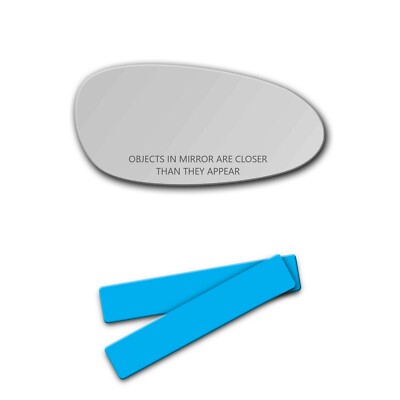 S-848R Replacement Mirror Glass for PORSCHE 911 Boxster Cayman Passenger Side RH