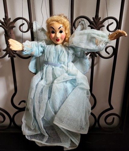 Vintage ~ 1940's ~ Hazelle's Brand ~ Marionette ~ No. 917 Magic Fairy - Picture 6 of 12