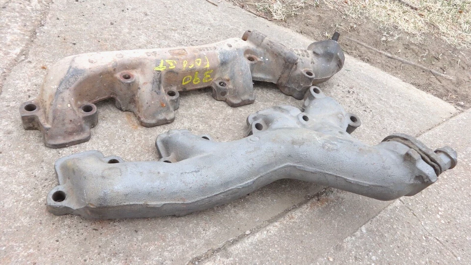 1966 Ford Fairlane 390 ВЫПУСКНЫЕ КОЛЛЕКТОРЫ Оригинальная пара Mercury Comet Montego - Изображение 2 из 4