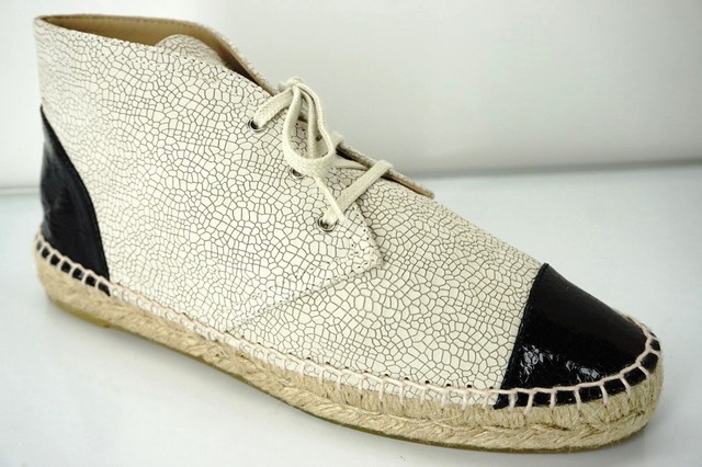 chanel espadrille sneakers