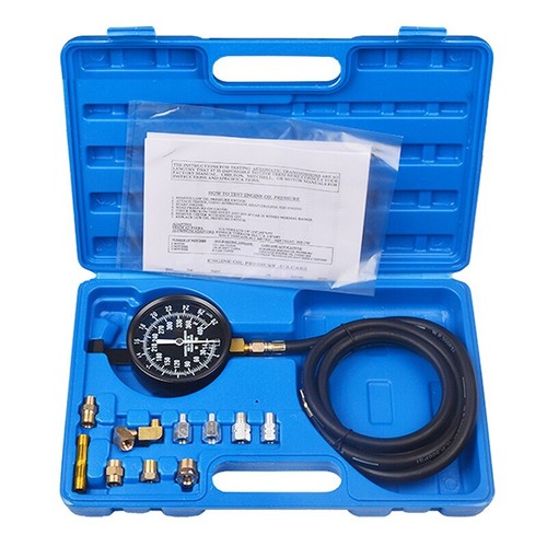 Engine Oil Pressure Tester Gauge Automobile Hydraulic Oil Pressure Gauge - Picture 1 of 6