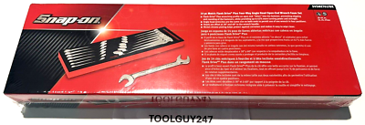SNAP ON 10 - 27 mm 14Pc Four Way Angled Head Offset Wrench Set