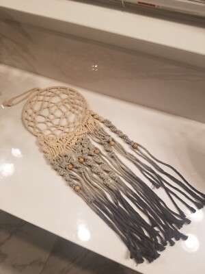 Bohemian Tassel Macrame Woven Wall Hanging Handmade Home Room Art Decor 