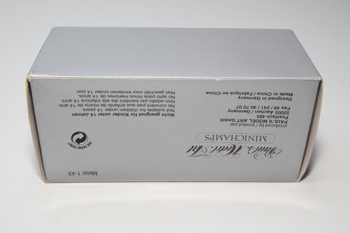 B38 1:43 MINICHAMPS AUDI A8 D2 MET. BLACK DEALER BOX MIB - Picture 19 of 20