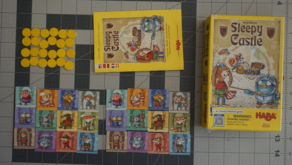 Haba Sleepy Castle Memory Game COMPLETE - Image 3 of 3