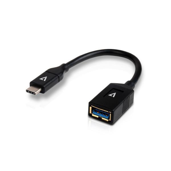 V7 - Cables USB-C TO USBA 3.2GEN1 ADAPTER USB 3.2GEN1 A TO C ADAPTER 5GBPS