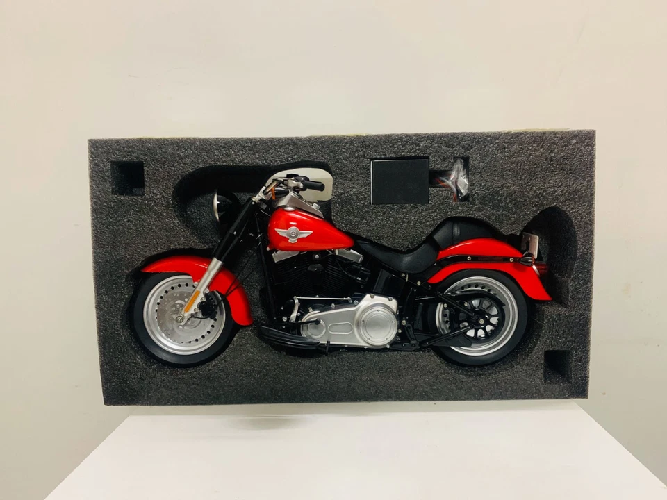 Zytoys 1/6 Scale DieCast Model Bike Heavy Vehicle Motorcycle Red New in Box - Image 2 of 4