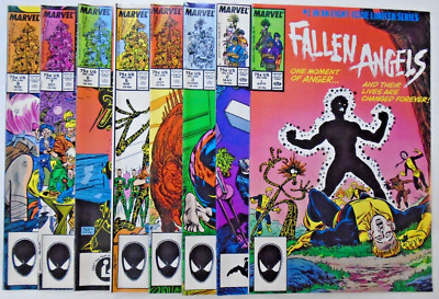 *Fallen Angels (1987, of 8) #1vf, 2-8. 7 HIGH GRADE +1 Books.